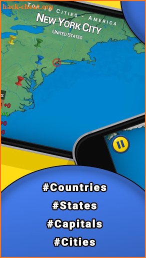 Destinator Geography Quiz Game screenshot