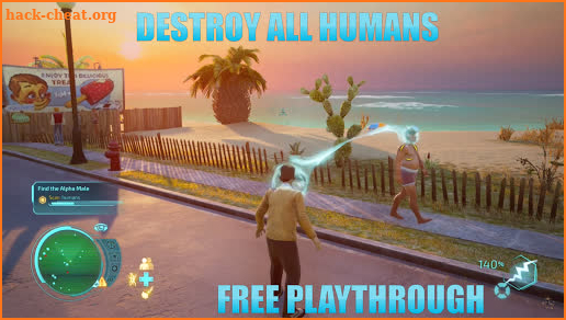 Destroy All Humans Playthrough Newbie screenshot