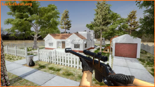 Destroy House Simulator Game Mod Granny screenshot