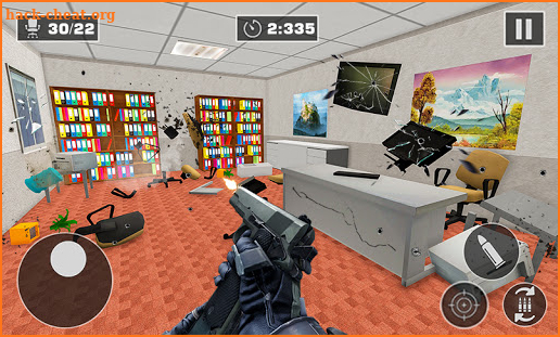 Destroy Office Anti Stress Offline Shooting Games screenshot