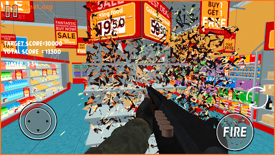 Destroy the Office-Smash Supermarket:Blast Game screenshot