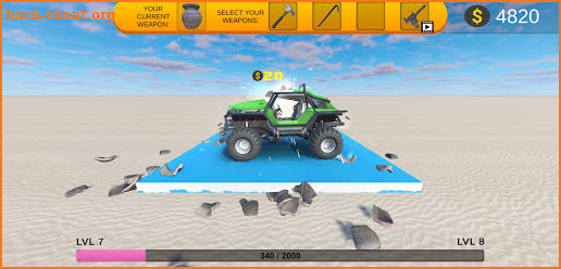 Destruction physics - Car Crash Test Derby screenshot