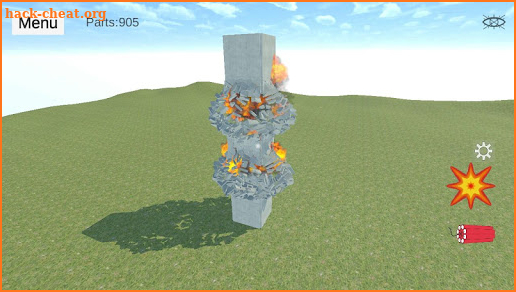 Destructive physics: demolitions simulation screenshot