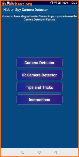 Detect Bug -Camera Microphone Bug Detector Scanner screenshot