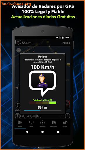 Detector de Radares Gratis screenshot