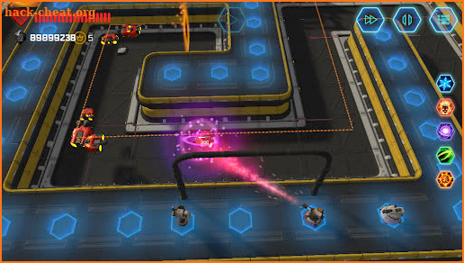 Detherium Hunt TD 3D Sci-Fi Tower Defense Game screenshot