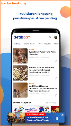 detikcom - Berita Terbaru & Te screenshot