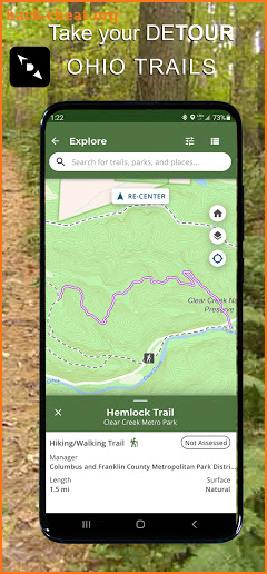DETOUR - Ohio Trails screenshot