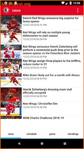 Detroit Hockey - Red Wings Edition screenshot