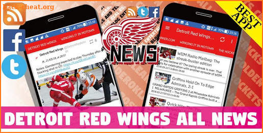 Detroit Red Wings All News screenshot