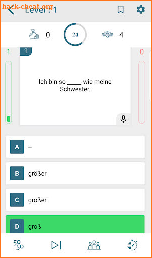Deutsch lernen Plus : German Language & Grammar screenshot