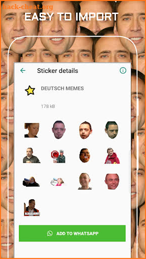 Deutsch Memes Sticker for WhatsApp - WAStickerApps screenshot