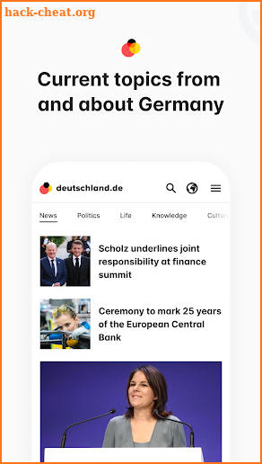 deutschland.de screenshot