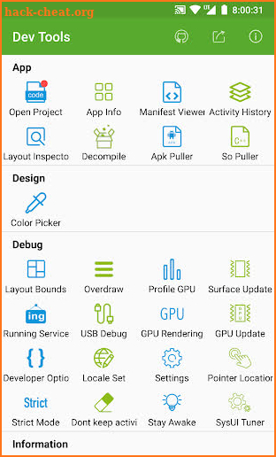 Dev Tools(Android Developer Tools) screenshot