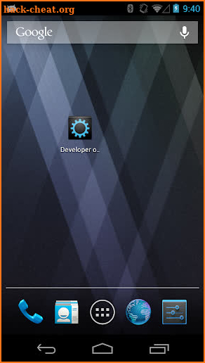 Developer Options Shortcut screenshot