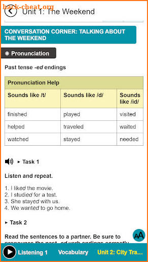 Developing Tactics for Listening, 3rd Edition screenshot