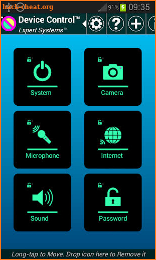 Device Control screenshot