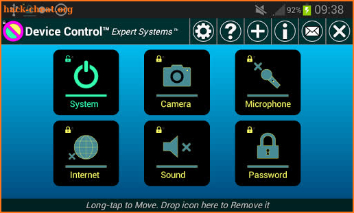 Device Control screenshot