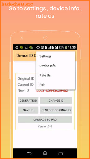 Device ID Changer [ADIC] screenshot