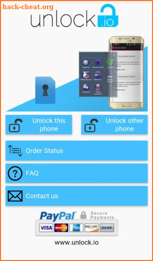 Device SIM Unlock phone screenshot