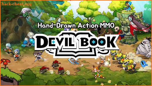 Devil Book: Hand-Drawn Action MMO screenshot