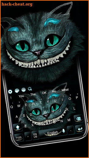 Devil Cat Smile Keyboard screenshot