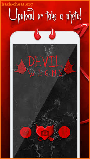 Devil Wings Photo Editor screenshot