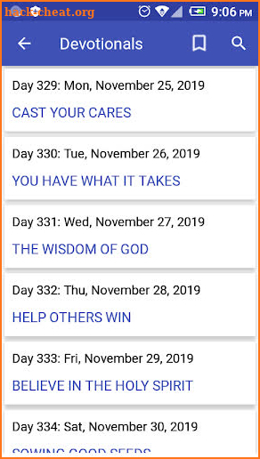 Devotional Bible  Multi-Versions(Offline) screenshot