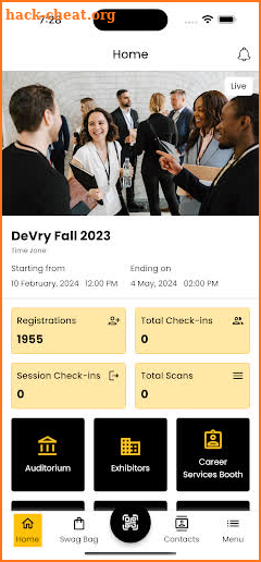 DeVry Events screenshot
