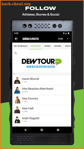 Dew Tour screenshot