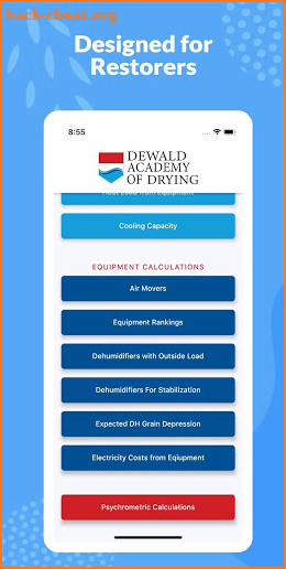 Dewald Academy of Drying screenshot