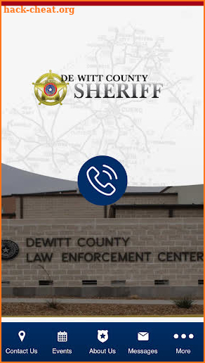 DeWitt County Sheriff's Office Texas screenshot
