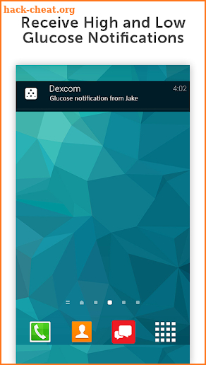 Dexcom Follow mg/dL DXCM3 screenshot