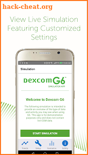 Dexcom G6 Simulator screenshot