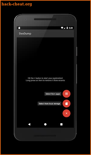 DexDump screenshot