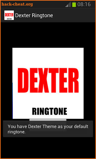 Dexter Ringtone screenshot
