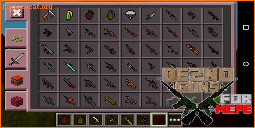 Dezno Guns MOD for MCPE screenshot