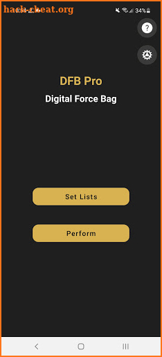 DFB (Digital Force Bag Pro) screenshot