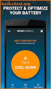 dfndr battery: manage your battery life screenshot