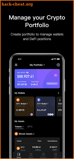 Dfox-Crypto Wallet and DeFi Po screenshot