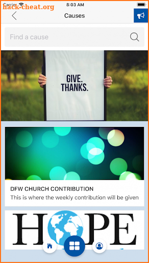 DFW Church screenshot