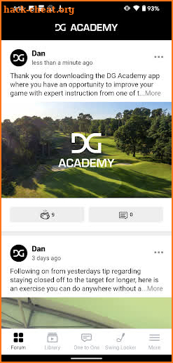 DG Academy screenshot