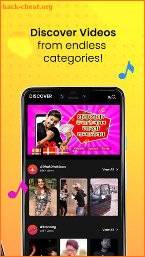 DhakDhak – Best Short Video App! screenshot