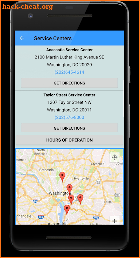 DHS Mobile App screenshot
