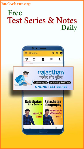 Dhurina - Live Classes, Online Test, eBooks, Notes screenshot