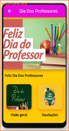 Dia dos Professores: Feliz Dia do Professor screenshot