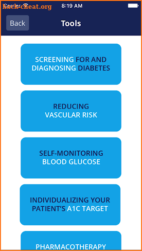 Diabetes Canada Guidelines screenshot