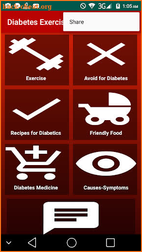 Diabetes Exercise And Diet screenshot
