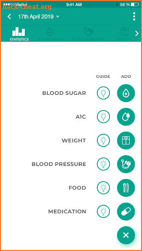 Diabetes Logbook - Blood Glucose Tracker screenshot