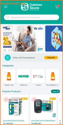 Diabetes Store - 1st Online Pharmacy in Bangladesh screenshot